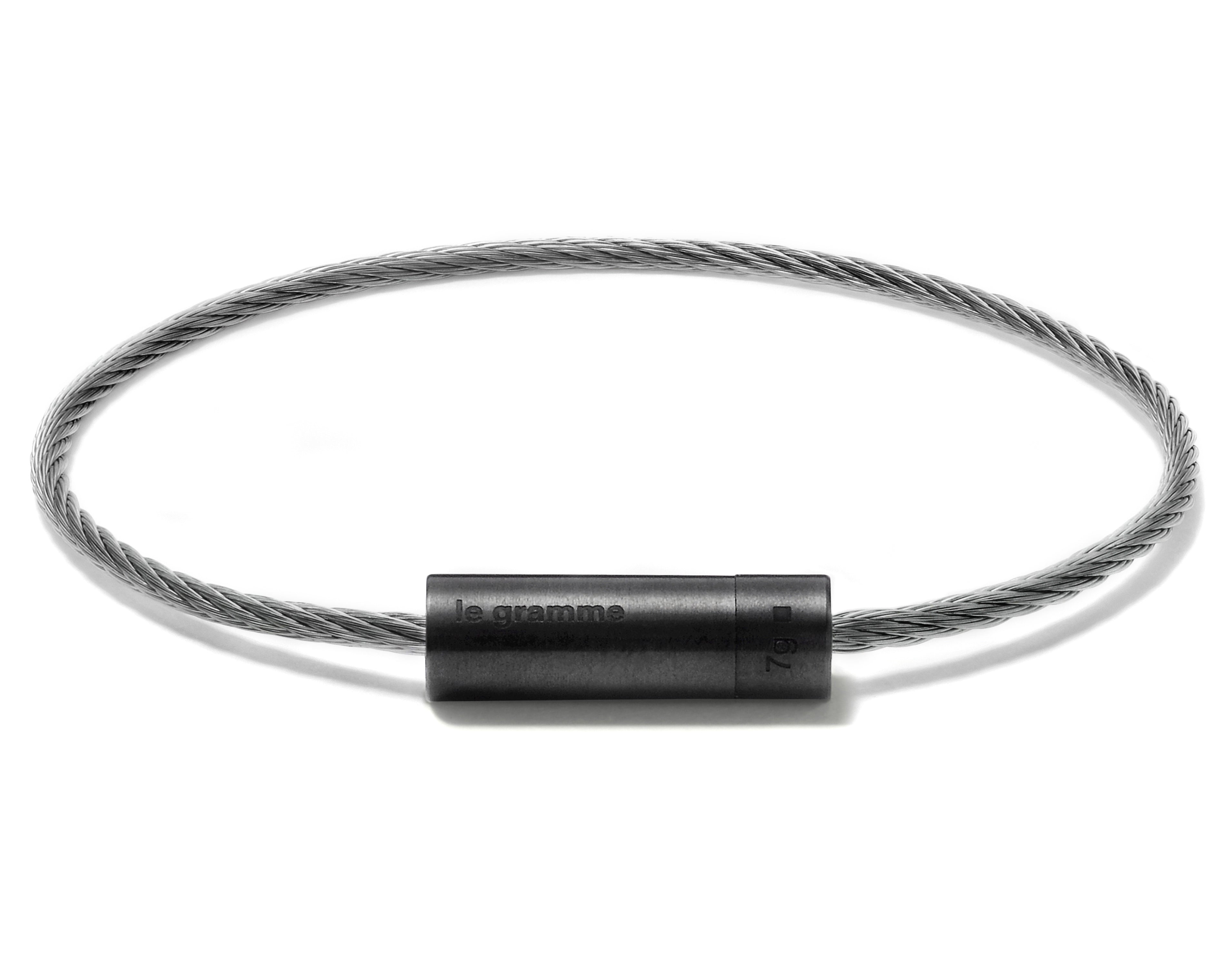 【関税込み】Le Gramme レッド Nato Cable Le 7g ブレスレット red nato cable bracelet le 7g – le gramme