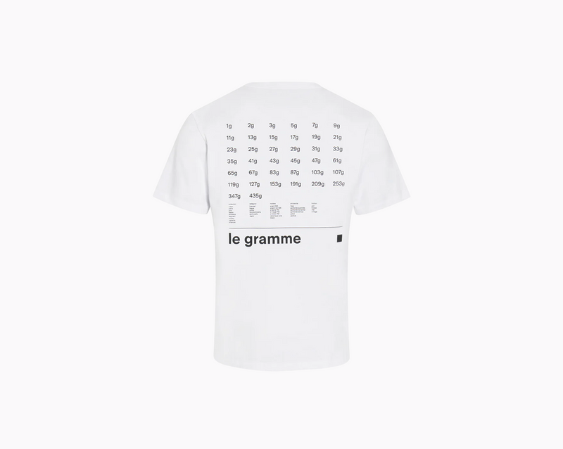 white t-shirt 240g