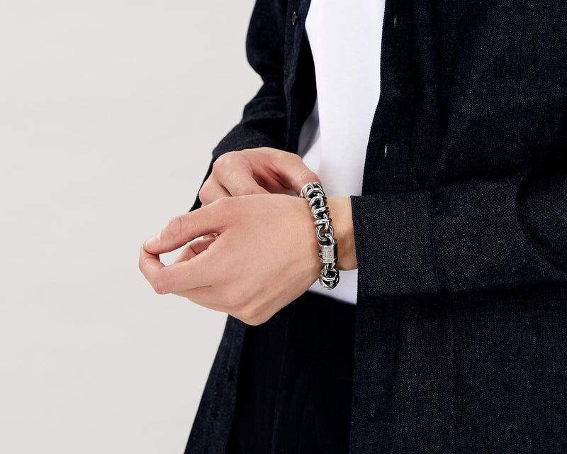 bracelet-entrelacs-argent-925-191g-bijoux-pour-homme