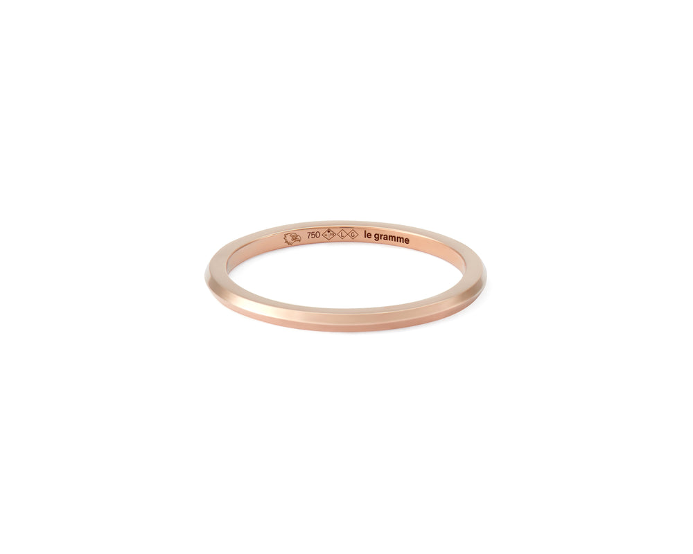 bague ruban guilloché la 2g