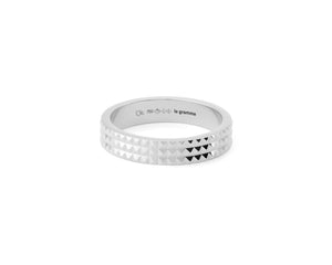 bague ruban guilloché la 7g