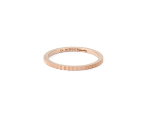 bague ruban guilloché la 2g
