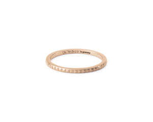 bague ruban guilloché la 2g