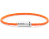 orange nato cable bracelet le 7g