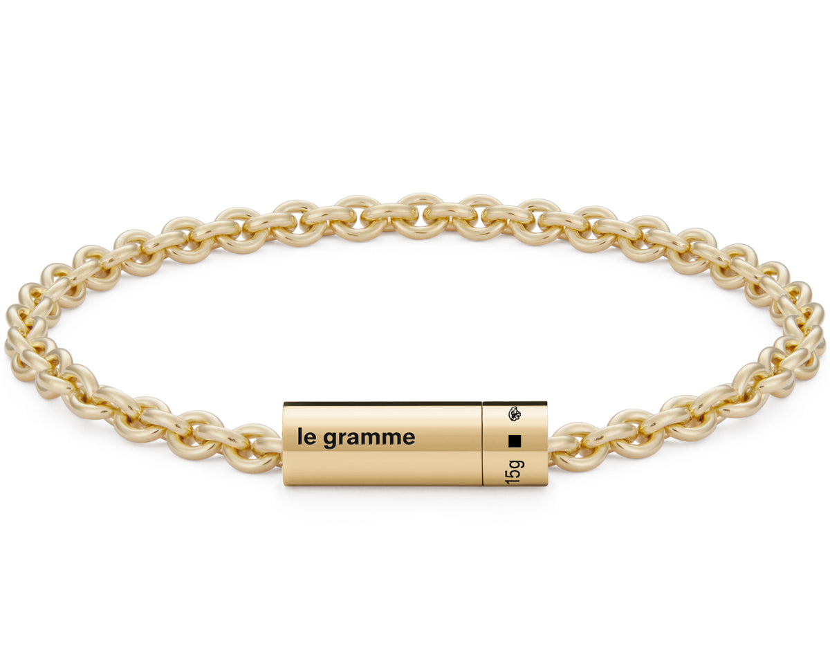 cable bracelet le on chain le 15g