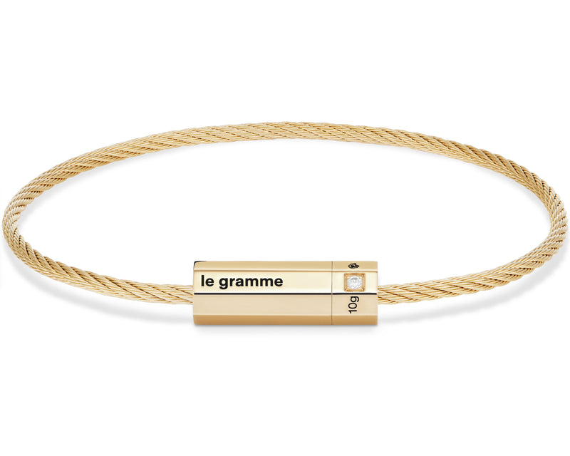 bracelet-cable-18ct-yellow-gold-10g-bijoux-pour-homme