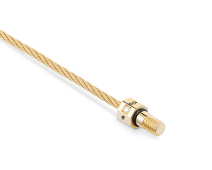 octagon cable bracelet with diamond le 10g