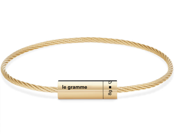 cable bracelet le 8g