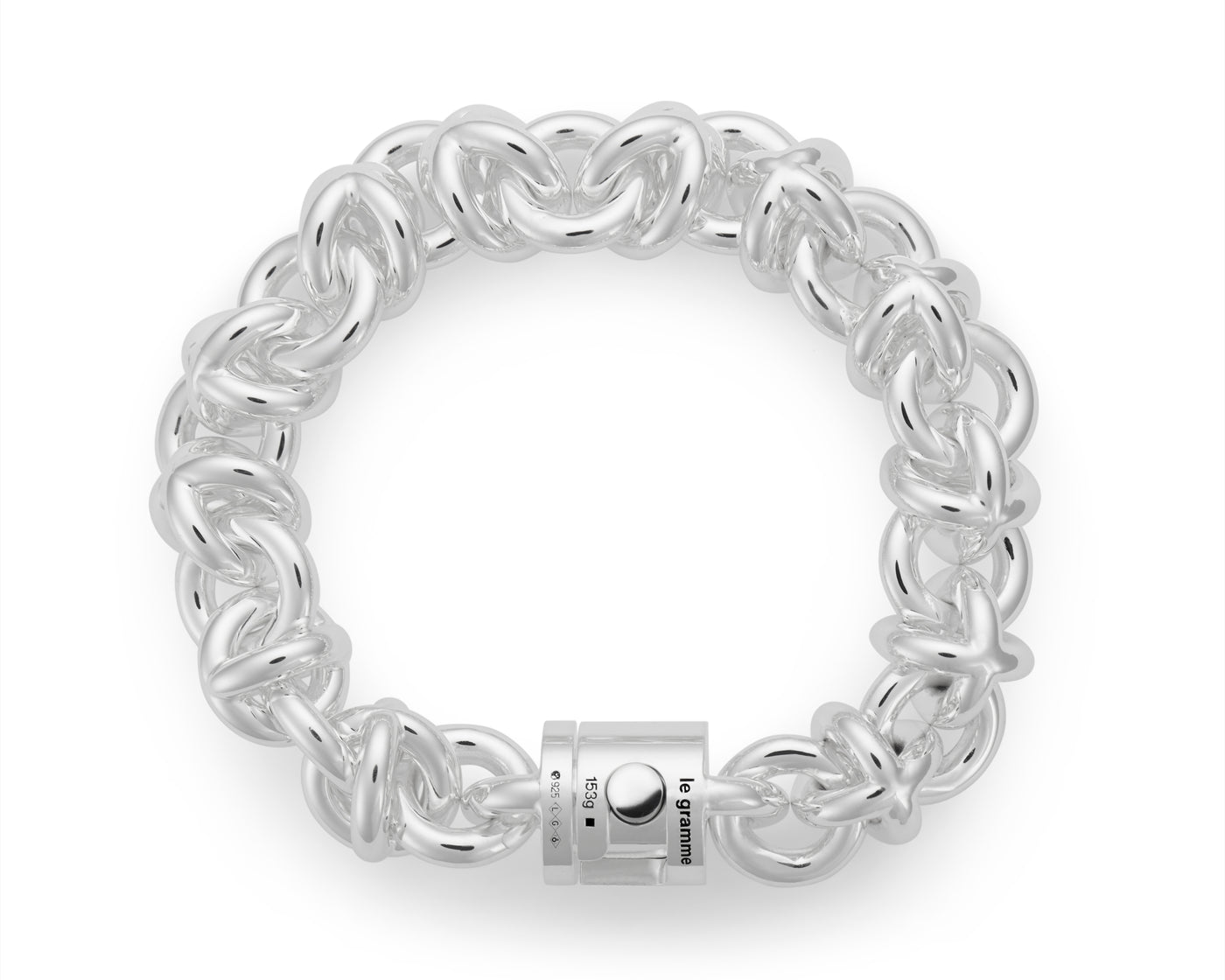 bracelet entrelacs le 153g