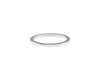 bague ruban 2mm la 3g