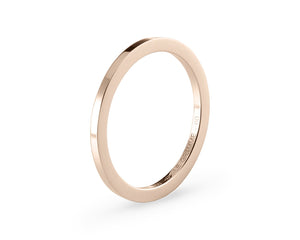 bague ruban 2mm la 3g