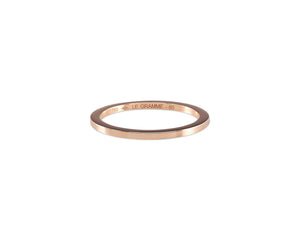 bague ruban 2mm la 3g