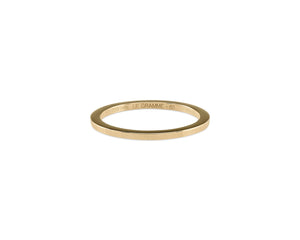 bague ruban 2mm la 3g