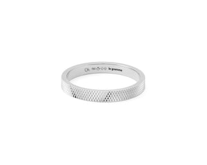 bague ruban moleté la 4g