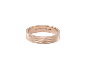 bague ruban moleté la 6g